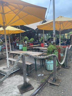   at Cafe De Ceuvel in Amsterdam