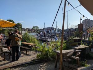  at Cafe De Ceuvel in Amsterdam