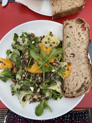 AmazingCabbage salad   at Cafe De Ceuvel in Amsterdam