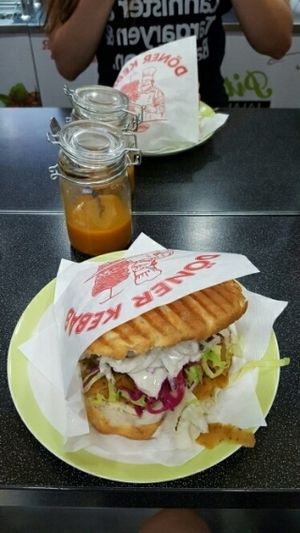 vegab  (vegan kebap) at Pita Box in Vienna