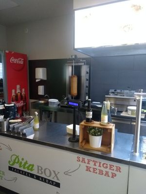 Le kepab vegan tourne at Pita Box in Vienna