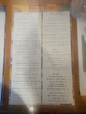  at Este Pizza in Park City