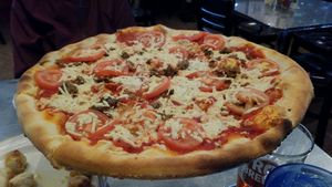 Vegan Lasagna Pizza at Este Pizza in Park City