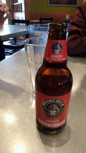 Woodchuck Hard Cider Wife Loved at Este Pizza in Park City