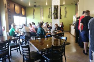 Oliv Epicurean Grill dining area at Oliv Epicurean Grill in Daytona Beach