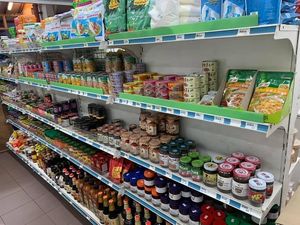 Dried foods  at Tian Xin Vegetarian 甜心素食 - Hougang in Northeast Singapore