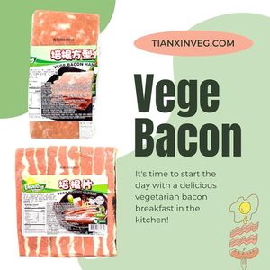 Bacon at Tian Xin Vegetarian 甜心素食 - Hougang in Northeast Singapore