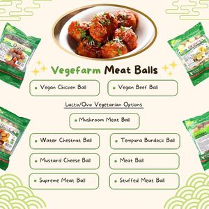 Vegefarm Balls at Tian Xin Vegetarian 甜心素食 - Hougang in Northeast Singapore