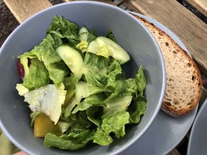 Side salad  at Cafe DA in Stuttgart