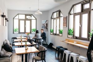 Gastraum at Cafe DA in Stuttgart