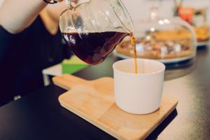 filter coffee at Cafe DA in Stuttgart