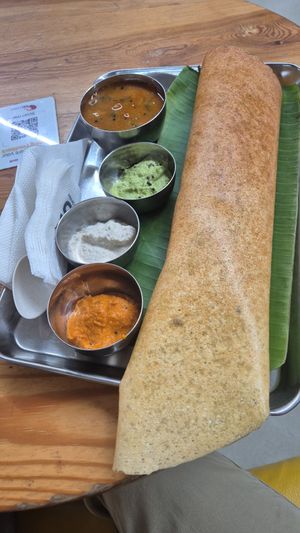 Masala dosa at Idli.com in New Delhi