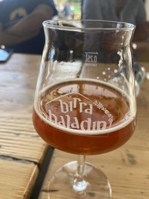 Birra super bitter   at Open Baladin in Turin