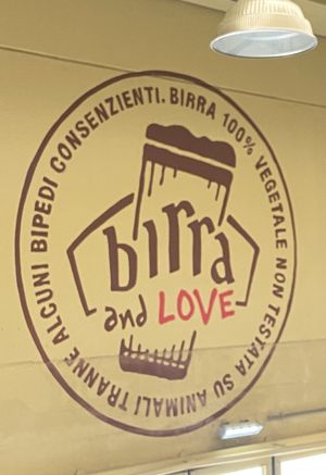 Slogan   at Open Baladin in Turin