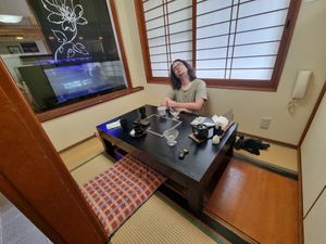 Room where you can sit and eat at Shiki-Saisai Non in Shirahama