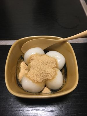 Dessert at Shiki-Saisai Non in Shirahama