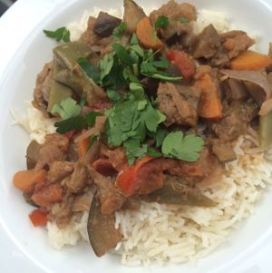 vegetable curry at Dilipasha in Berlin