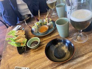 Vårrullar and höstrullar  at Minh Mat in Stockholm