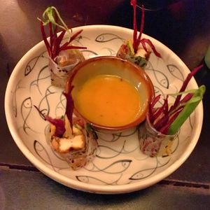 Autumn rolls.  at Minh Mat in Stockholm