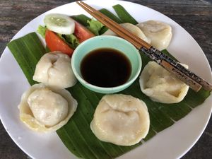 Nice dumplings  at Sopa - Jl Raya Nyuh in Ubud