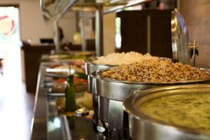 Buffet at Macadamia Eco Gourmet in Porto Alegre