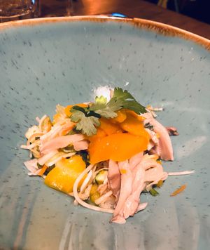 Ceviche from mushrooms- MUST TRY! at Eetcafe Ceramique in Maastricht