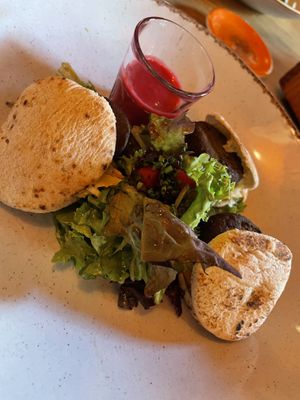 Tussengerecht ‘falafel'  at Eetcafe Ceramique in Maastricht