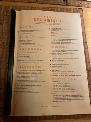   at Eetcafe Ceramique in Maastricht