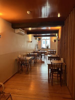 Inside  at Eetcafe Ceramique in Maastricht