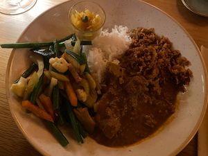 Jackfruit rendang (little spicy but very tasty!)  at Eetcafe Ceramique in Maastricht
