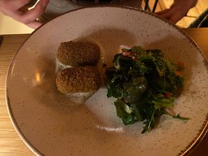 Mushroom kroketjes  at Eetcafe Ceramique in Maastricht