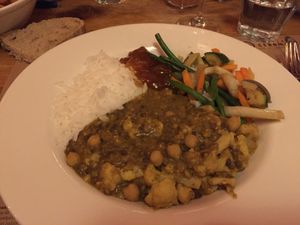 Indian dahl at Eetcafe Ceramique in Maastricht
