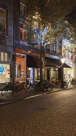 Outside at Eetcafe Ceramique in Maastricht