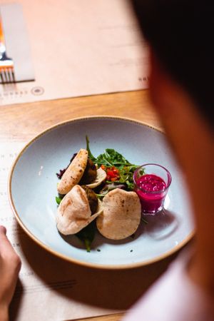 Falafel at Eetcafe Ceramique in Maastricht
