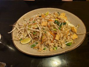 Reis mit Gemüse und Tofu at Samui Asia Lounge in Erlangen