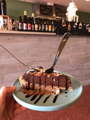 Tarta de chocolate at Samelo Veg in Tenerife