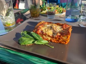 Lasagna at Samelo Veg in Tenerife