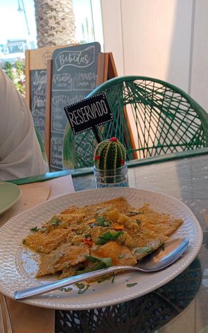 Ravioli at Samelo Veg in Tenerife
