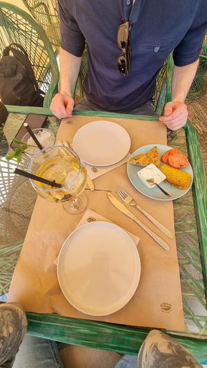 Amuse bûche at Samelo Veg in Tenerife