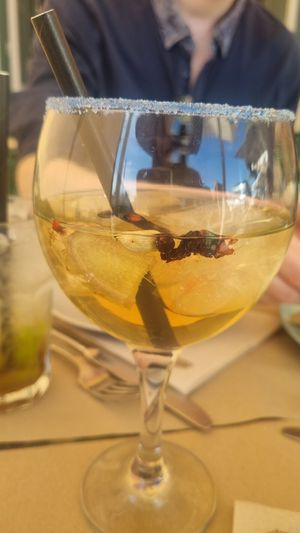 Homemqde kombucha at Samelo Veg in Tenerife