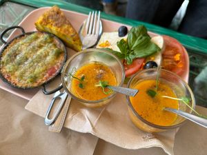 Tapas Platte  at Samelo Veg in Tenerife