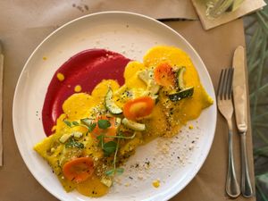 Ravioli 🤤  at Samelo Veg in Tenerife