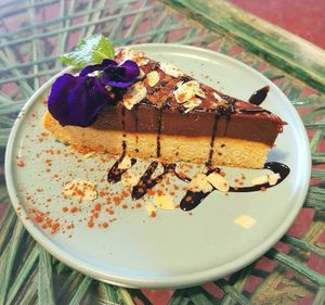 Tarta de chocolate at Samelo Veg in Tenerife