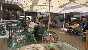 Busy because it's good. at Samelo Veg in Tenerife