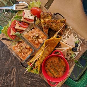 degustation platter at Samelo Veg in Tenerife
