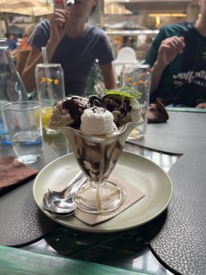 Helado de pistachoo  at Samelo Veg in Tenerife