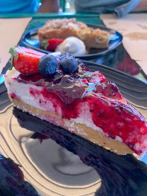 Cheesecake at Samelo Veg in Tenerife