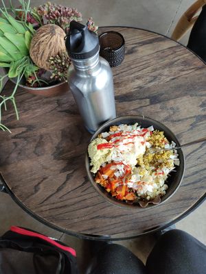 Vegan bowl at Glo - Fakafen in Reykjavik