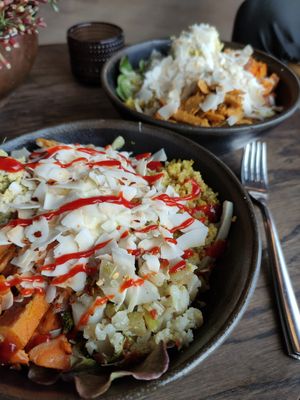 Vegan bowls at Glo - Fakafen in Reykjavik