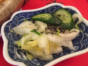 Pickles at SinSinTei in Nagoya